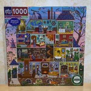 Eeboo The Alchemist's Home - 1000 Piece Puzzle